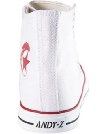 Zapatillas deporte ANDY-Z  de Hombre ZAPATILLAS ANDY Z BOTA BASKET BLANCA AW0155-02  BLANCO