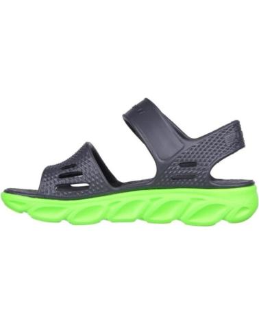 Sandálias de Menino SKECHERS SANDALIAS HYPNO SPLASH SOLZO VERDE SANDAL 402001L-CCLM GRIS