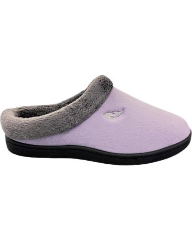 Pantofole PLUMAFLEX  per Donna ZAPATILLAS DE CASA 12230 LILA DESCALZA HOLLAND BORDADO PLUMA  VARIOS COLORES
