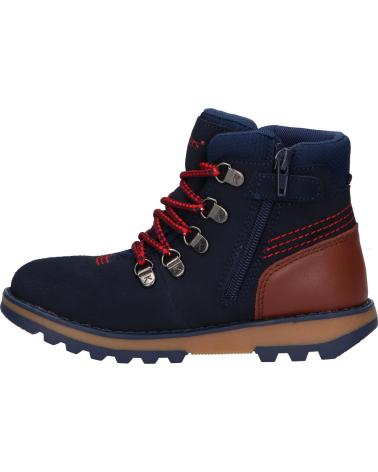 Botines de Niño KICKERS 878760-10 KICKNATURE CUIR 103 MARINE ROUGE