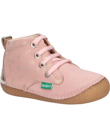 Bottes pour Fille KICKERS 829688-10 SONIZA GOAT 133 ROSE CLAIR