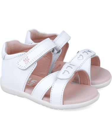 Sandali per Bambina GARVALIN SANDALIAS PARA CHICA 252304 BASIC CORAZONES BLANCOC050