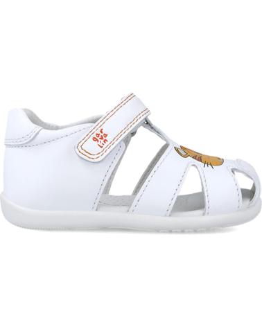 Sandali per Bambina e Bambino GARVALIN SANDALIAS PARA BEBE 252316 PRIMEROS PASOS TIGRE BLANCOB050