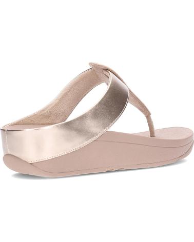 Infradito per Donna FITFLOP CHANCLAS DE MUJER FINO CRYSTAL-DETAIL IU2 LATTEBEIGE
