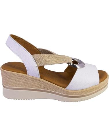 Sandales KAOLA  pour Femme 1612 SANDALIAS DE MUJER PIEL  BLANCO