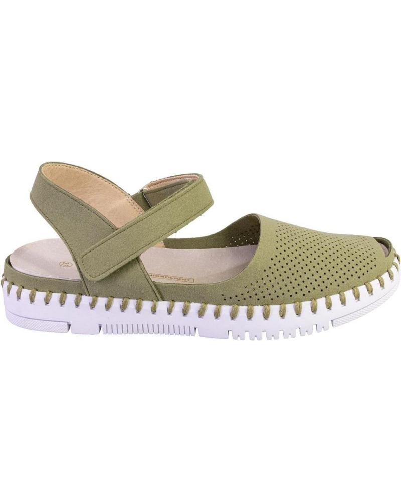 Sandalias YUMAS  de Mujer 5263 ZAPATILLAS CASUAL DE MUJER  KAKI