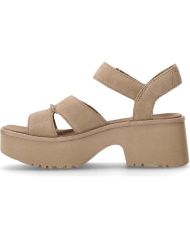 Sandales UGG  pour Femme SANDALIAS PLANAS 1167475 MUJER BEIG  BEIGE