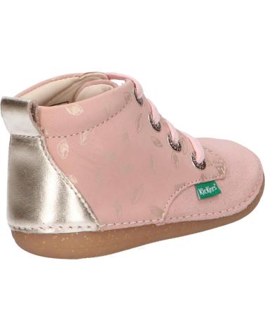 girl boots KICKERS 829688-10 SONIZA GOAT  133 ROSE CLAIR