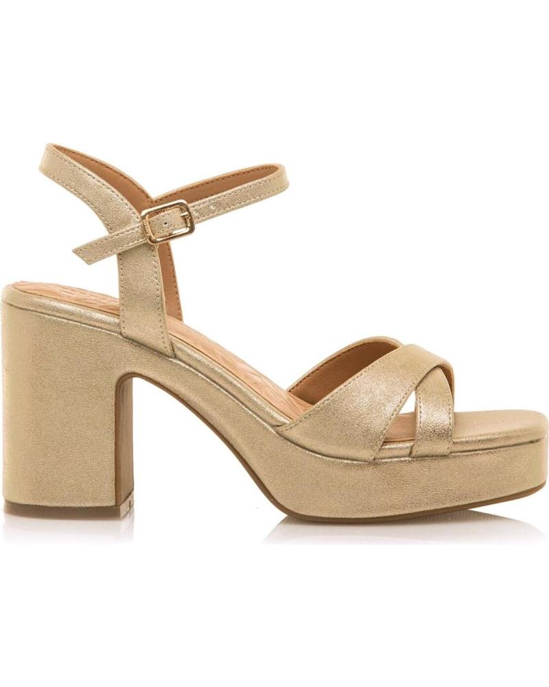 Sandalias de Mujer MTNG SANDALIA PLATAFORMA FIESTA MUJER MUSTANG 53429 ORO