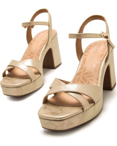 Sandalias de Mujer MTNG SANDALIA PLATAFORMA FIESTA MUJER MUSTANG 53429 ORO