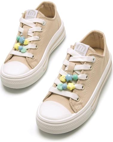 Deportivas MTNG  de Niña 82002AB  BEIGE