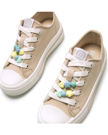 Deportivas MTNG  de Niña 82002AB  BEIGE