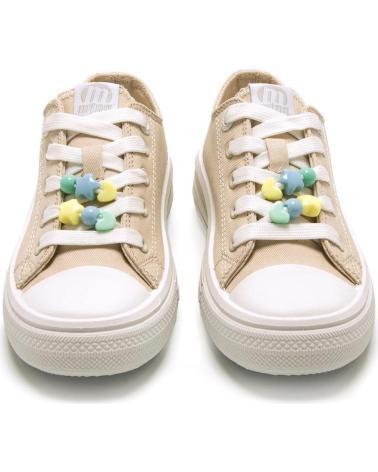 Deportivas MTNG  de Niña 82002AB  BEIGE