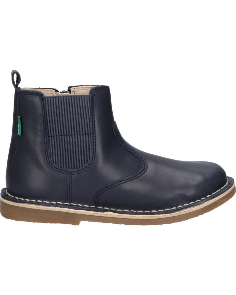 Botines de Niña y Niño KICKERS 748898-10 MAELIO CUIR 10 MARINE