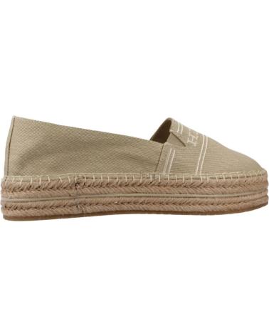 TOMMY HILFIGER ALPARGATAS MUJER MODELO FW0FW08543 COLOR MARRON CLARO ACC