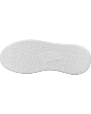 GIO PIA300A - WOMEN'S CASUAL TRAINERS WHITE WITH RED DETAIL WHITE