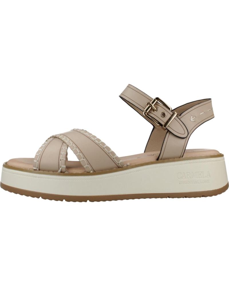 Sandálias de Mulher CARMELA SANDALIAS MUJER MODELO 162245C COLOR BEIS BEIGE
