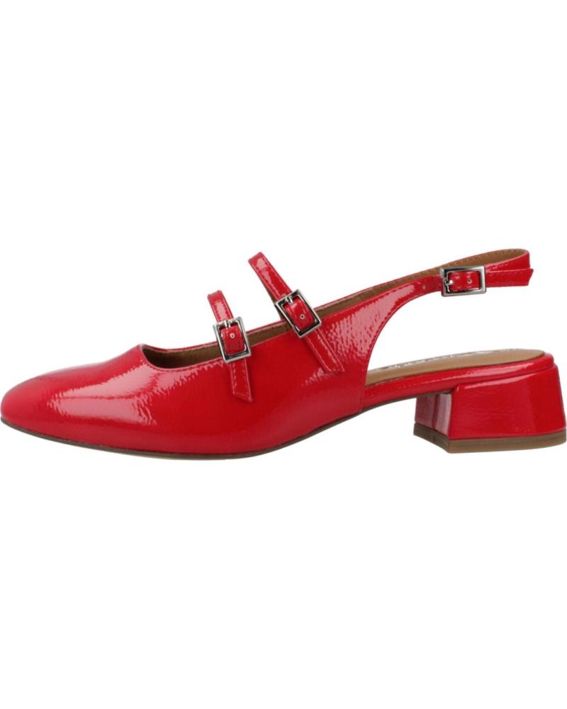 SAPATOS DE SALÃO EM VERNIZ TAMARIS MODELO 29510 44 VERMELHO REDPTN REDPTN