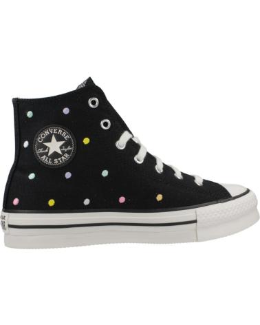 CONVERSE CHUCK TAYLOR ALL STAR LIFT V25 POLKA DOT SCHWARZ CANVAS CVZPWV258CAD BLKWHT
