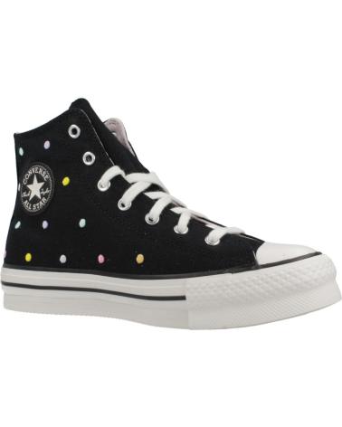 CONVERSE CHUCK TAYLOR ALL STAR LIFT V25 POLKA DOT SCHWARZ CANVAS CVZPWV258CAD BLKWHT