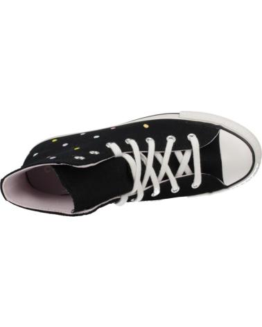 CONVERSE CHUCK TAYLOR ALL STAR LIFT V25 POLKA DOT SCHWARZ CANVAS CVZPWV258CAD BLKWHT