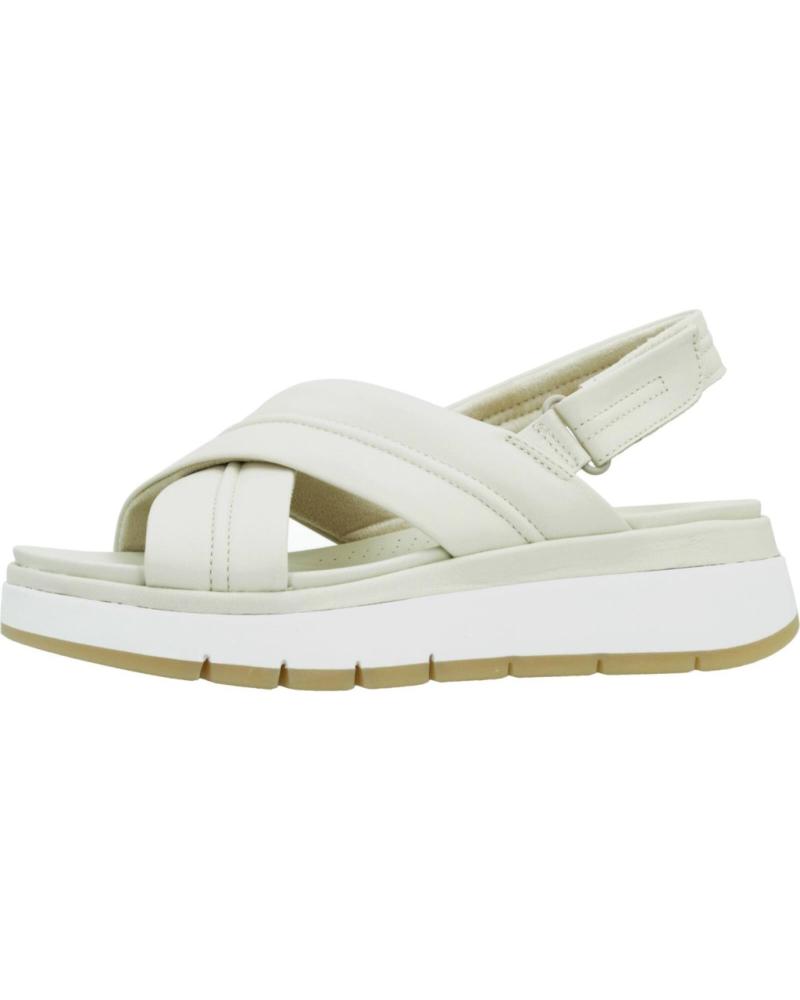 Woman Sandals CLARKS TUSCAN CROSS BEIGE