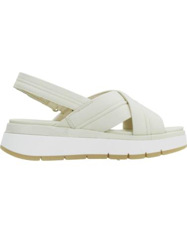 Woman Sandals CLARKS TUSCAN CROSS BEIGE