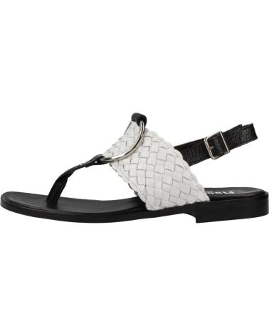 PLUMERS SANDÁLIAS PLUMERS MODELO 3886P COM TIRA TRANÇADA NEGRO
