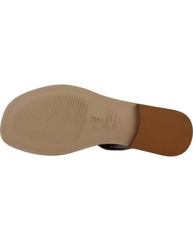 PLUMERS SANDALIAS PLANAS PLUMERS MODELO 3891P CON ADORNOS CUERO