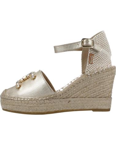 Sandalias VIDORRETA  de Mujer ALPARGATAS MUJER MODELO 06936NMTI COLOR   ORO