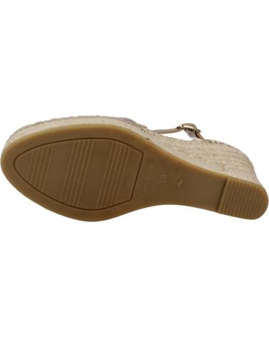 Sandalen VIDORRETA  für Damen ALPARGATAS MUJER MODELO 06936NMTI COLOR BRONCE  CUERDA