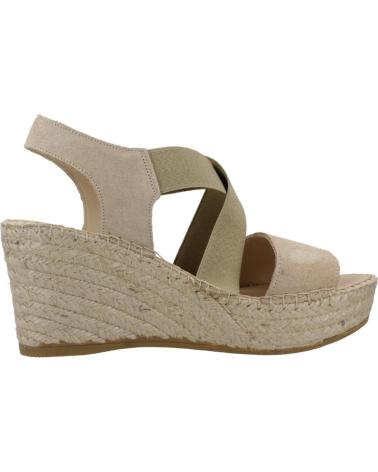 Sandálias de Mulher VIDORRETA ALPARGATAS MUJER MODELO 36400SRDO COLOR MARRON CLARO ARENA