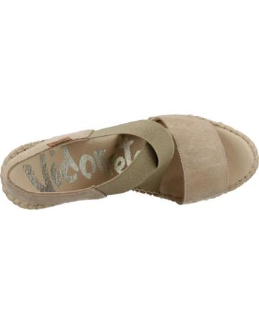 Sandálias de Mulher VIDORRETA ALPARGATAS MUJER MODELO 36400SRDO COLOR MARRON CLARO ARENA