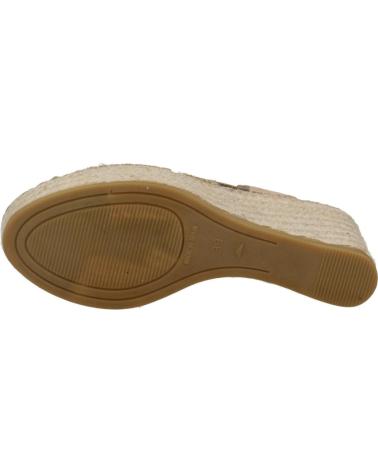 Sandálias de Mulher VIDORRETA ALPARGATAS MUJER MODELO 36400SRDO COLOR MARRON CLARO ARENA