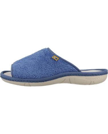 Calzado de casa NORDIKAS  de Mujer ZAPATILLAS HOGAR MUJER MODELO RIZO COLOR AZUL  ZAFIRO