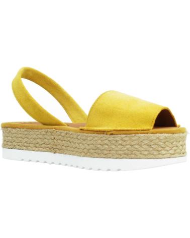 Sandalen POPA  für Damen ALPARGATAS MUJER MODELO PS33504 COLOR AMARILLO  MOSTAZA