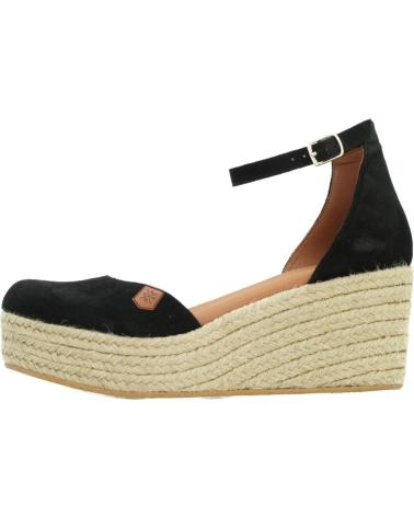 Sandalias POPA  de Mujer CUNA BAJA CANTALAR SERRAJE  NEGRO