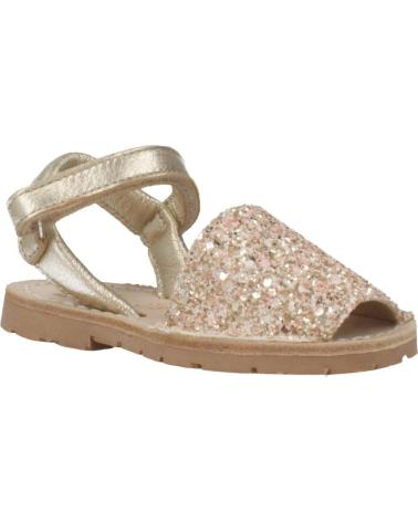 RIA MENORCA SANDALIAS NINA MODELO 20090 21224 COLOR ORO XAMPANY