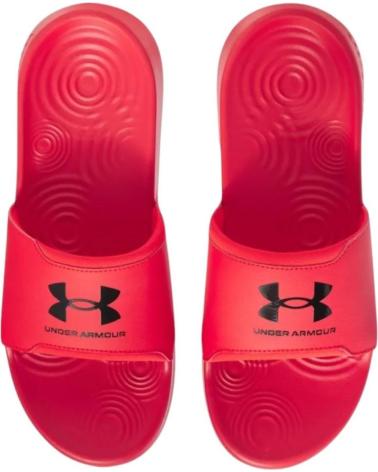 UNDER ARMOUR - CHANCLAS ROJAS PARA HOMBRE - LOCKER IV ROJO