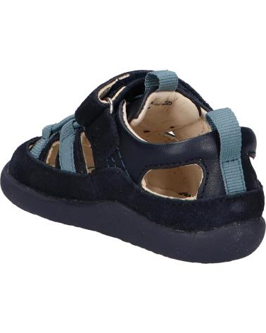 Sandalias KICKERS  de Niño 1201320-10-0 KICK FRONY SUEDE CRSHEEP CR BURNISH  10 MARINE