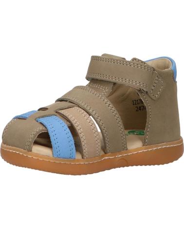 Sandalias KICKERS  de Niño 1217840-10-0 KICK POD NUBUCK  20 KAKI