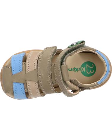 Sandalias KICKERS  de Niño 1217840-10-0 KICK POD NUBUCK  20 KAKI