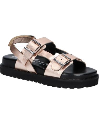 Sandalias KICKERS  de Niña 1217881-30-0 NEOSUMMER KID SHEEP METAL LEATHER  151 OR ROSE