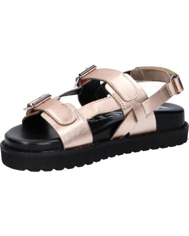 Sandalias KICKERS  de Niña 1217881-30-0 NEOSUMMER KID SHEEP METAL LEATHER  151 OR ROSE