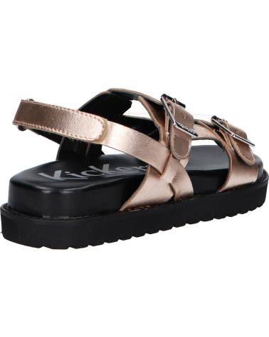 Sandalias KICKERS  de Niña 1217881-30-0 NEOSUMMER KID SHEEP METAL LEATHER  151 OR ROSE