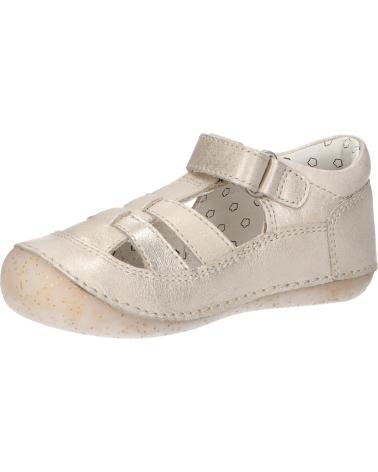 Sandalias KICKERS  de Niña 927896-10 SUSHY COW SSPL-23-058  113 BEIGE CHAMPAGNE