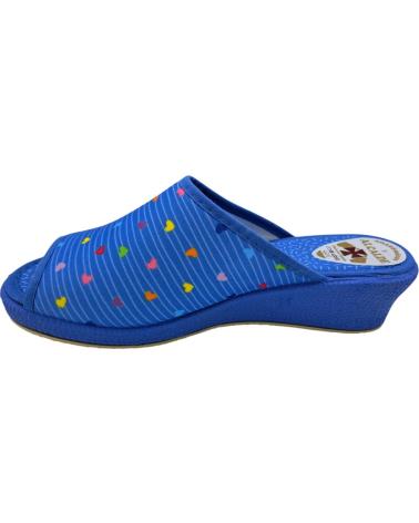 Calzado de casa ALCALDE  de Mujer ZAPATILLA CASA MUJER  AZUL