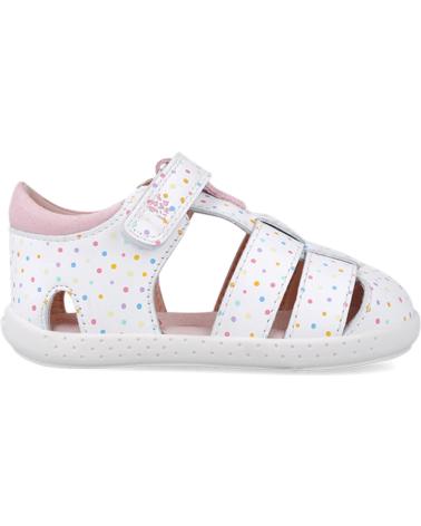 Sandali GARVALIN  per Bambina SANDALIAS RESPETUOSAS PARA CHICA 252329 BAREFOOT SOFT  BLANCOB050