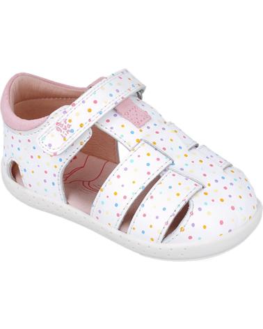 Sandali GARVALIN  per Bambina SANDALIAS RESPETUOSAS PARA CHICA 252329 BAREFOOT SOFT  BLANCOB050