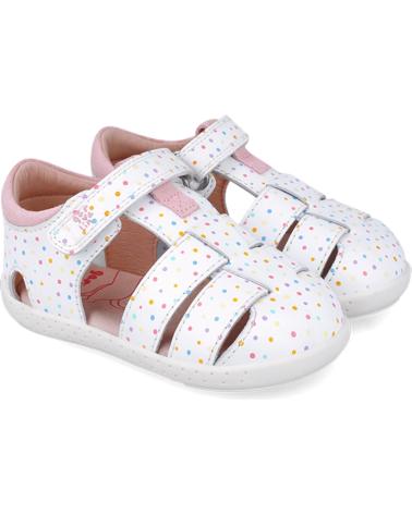 Sandali GARVALIN  per Bambina SANDALIAS RESPETUOSAS PARA CHICA 252329 BAREFOOT SOFT  BLANCOB050